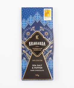 Krakakoa sea salt/black pepper 59%, 50g
